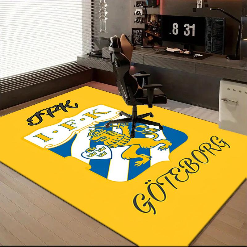 Ifk Lion Crest Emblem Rug Office Floor Mat - Machine Washable for Bedroom, bedroom, livingroom, Room Decor Fan Gifts Christmas