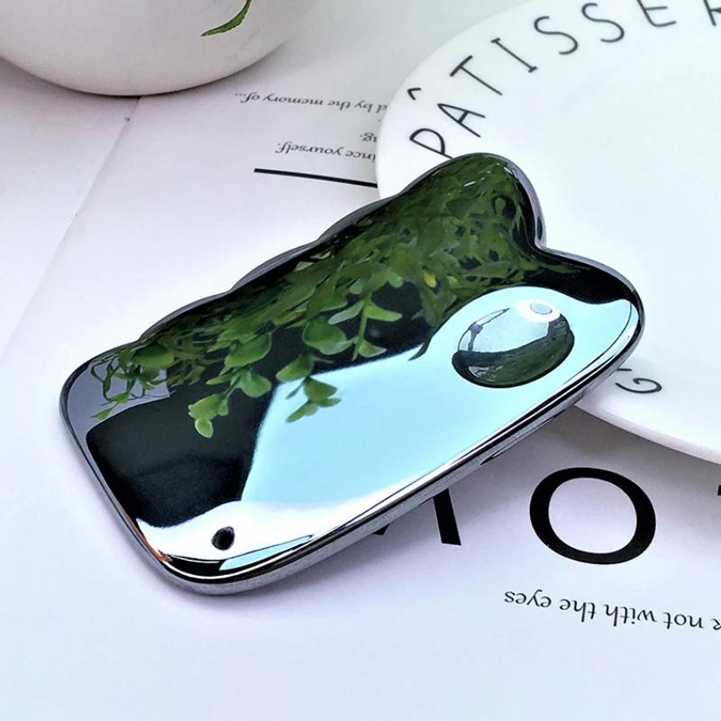 Terahertz Energy Stone Meridian Scraping Board Acupuncture Point Massager Face Eye  Beauty Care Guasha Massage Tool