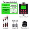 Speciality High Torque Value High Precision Digital Torque Meter 0.1-1500N.m Torque Wrench Including Handle Adapter Test Torque