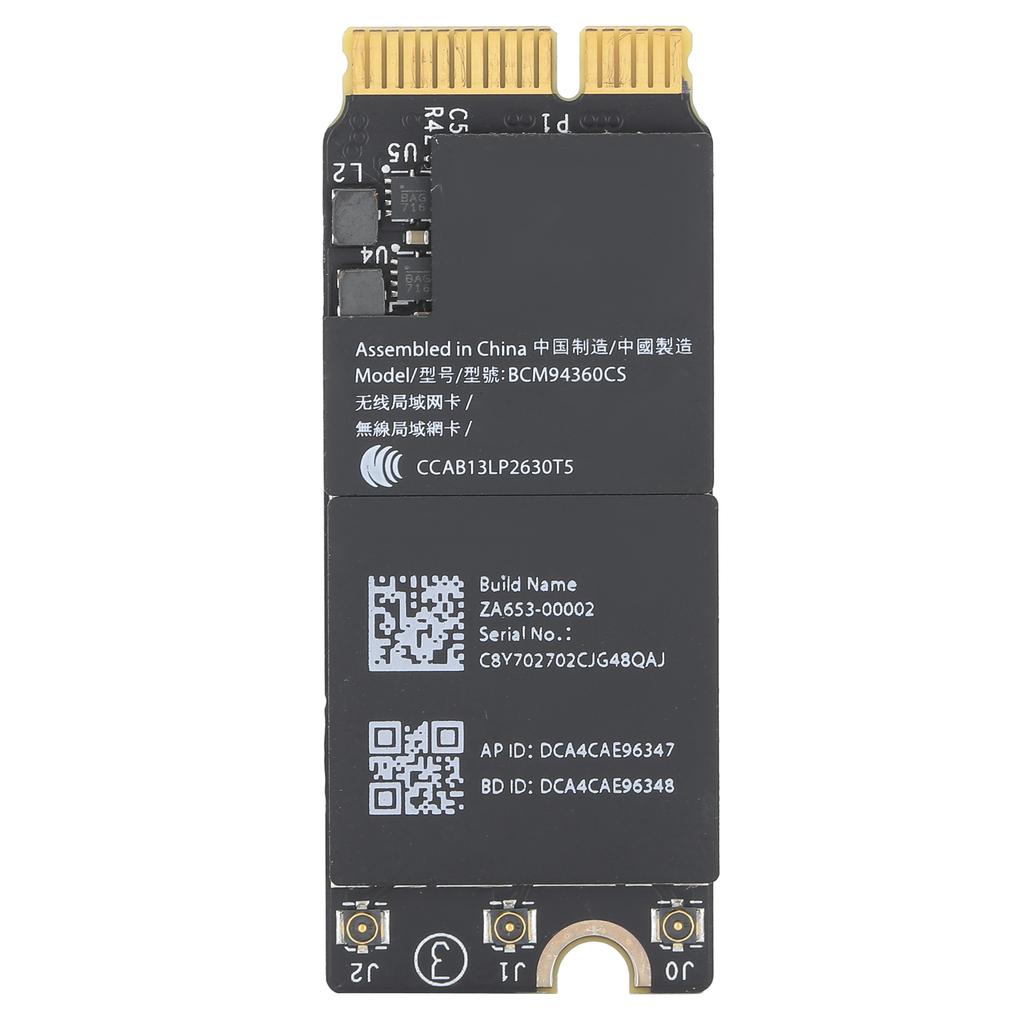 Беспроводная сетевая карта Gigabit Bluetooth 4.0 для ноутбука OS X Pro A1425 A1502 A1398 BCM94360CS