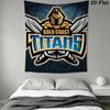 Gold Coast Titans Pattern Home Decor Tapestry, Wall Hanging, Decorative RV Wall Cloth.MGT0918415