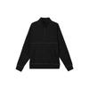 23 Engineered Letter Print Half-Zip Fleece Collar Casual Sports Jacket Men Jackets Black DV7680-010