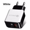 Quick Charge 3.0 5 В 3A высокоскоростное зарядное устройство для телефона EU Plug USB быстрая зарядка портативный адаптер для Samsung аксессуары