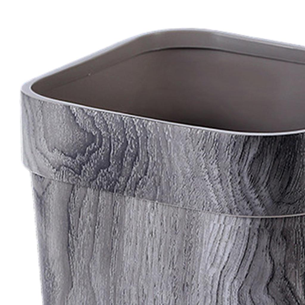 Квадратное мусорное ведро 14 л для гостиной, ванной комнаты, офиса, прачечной