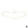 Fashion Simple Double Layer Copper Bead Chain Ladies Waist Belly Chain Belly Belt Chain Fashion Body Jewelry Spring Summer Gifts