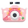 Children's Dual Lens Cartoon Digital Camera with Selfie, Video, Game, and Music Features