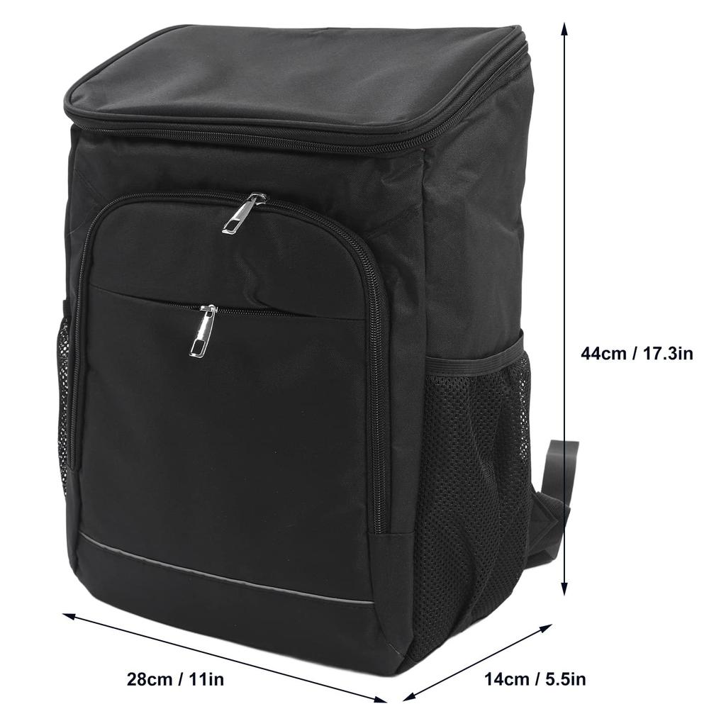 Охладитель для улицы с термосумкой из алюминия, большой изолированный водонепроницаемый ящик из ткани Оксфорд, напитки, рюкзак, фольга, походы, изоляция, фитнес,