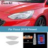 Для Ford Focus 4 MK4    2 шт. Защитная пленка для фар автомобиля Затонированная Черная Прозрачная Наклейка из ТПУ Защита от царапин