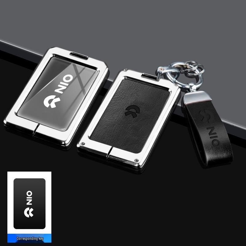 High-End NFC Protective Shell Buckle for NIO ES8/ES6/EC6 Car Key Cards (2023 Model)