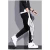 Men's Sports Pants Spring Autumn Male Loose Fitting Leggings Patchwork Running Training Casual Pants Fashion Outfit Trousers