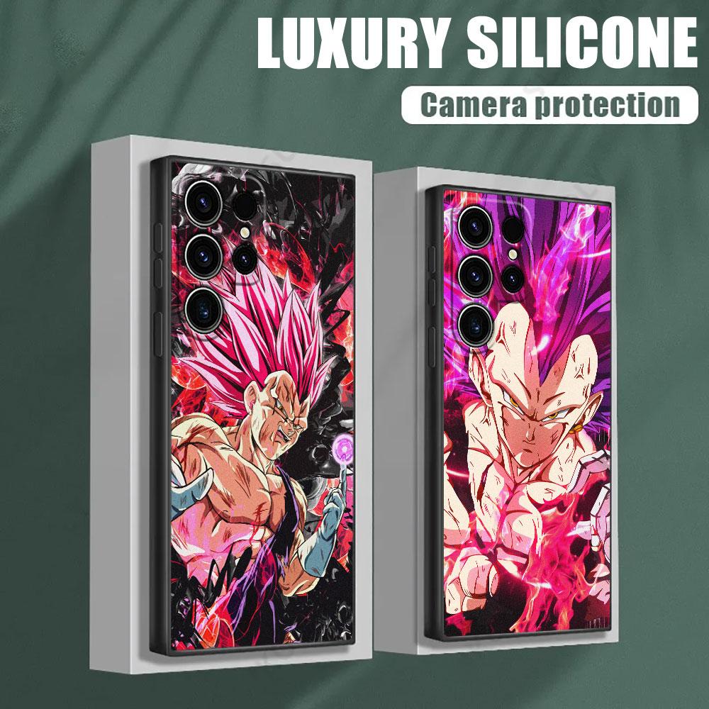 Dragons Balls Super Vegeta Ultra Ego Phone Case For Samsung Galaxy S25 S24 S23 S20 S21 FE S26 S22 Ultra 5G S26 Plus S25FE Cover