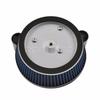 Motorcycle Air Filter System Blue Cleaner Aluminum For Harley Dyna 2000-2017 Softail 2000-2013 2014-2015 Touring 2000-2007