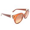 Женские солнцезащитные очки-бабочки с коричневым градиентом Sf1031s 261 53