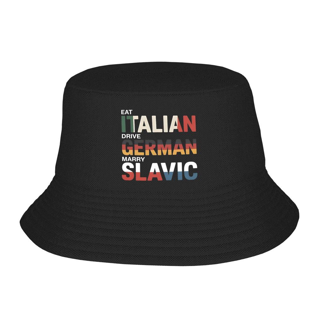 Unisex Women Eat Italian Drive GerUnisex Marry Slavic Hat Cool Baseball Cap Dad Hat Golf Headewear Adjustable