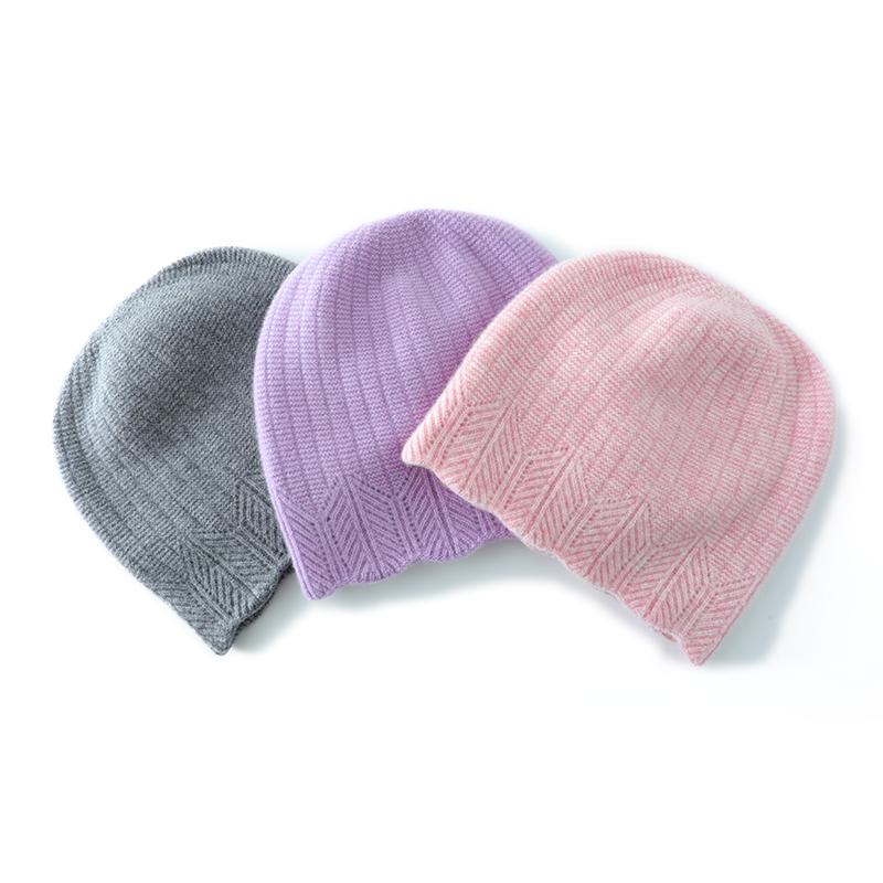 Женская кашемировая шапка Qinghe кашемир 30% кашемир 70% шерсть Женский осенне-зимний кашемировый платок мягкий и теплый