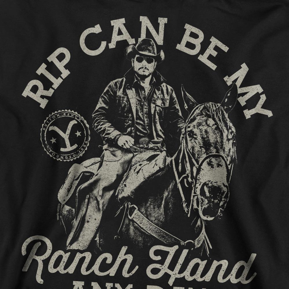 Унисекс Взрослая толстовка Yellowstone Rip Can Be My Ranch Hand