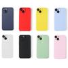 Liquid Silicone Phone Case for iPhone 11 12 13 14 15 16 Plus 16 Pro Max 13 Mini Soft Candy Cover Fundas