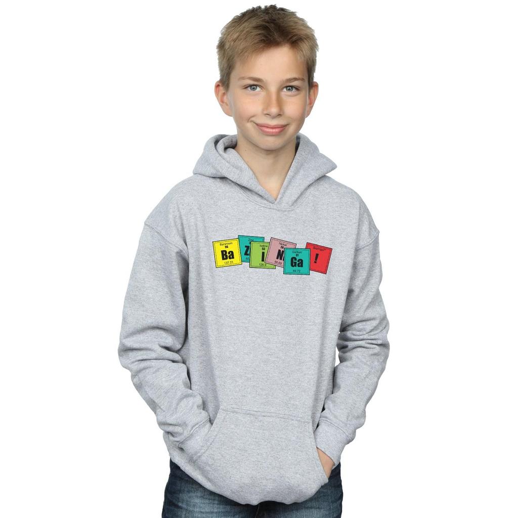 The Big Bang Theory Boys Bazinga Elements Hoodie