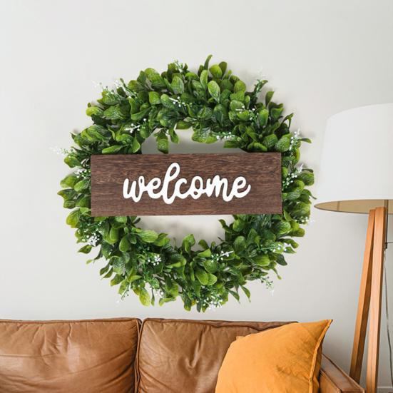 Экологичный дверной декор, легкий портативный настенный, оконный, вечерний, свадебный знак