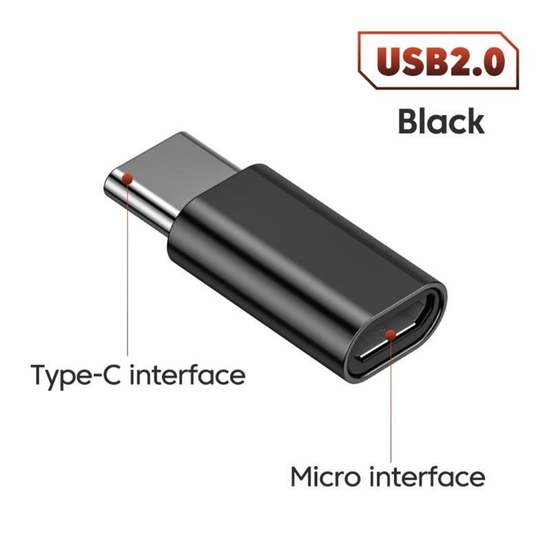 Metal Microed USB Female to Type C Male Adapter Seamlessly Device Connection for Travel Professional