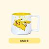 SHUNXIANG Кружка керамическая Pokémon 330 мл Мультяшный Пикачу Чашка для кофе Милая Кружка для завтрака Молока Овсянки Аниме Тема Посуда для напитков Стакан для воды Подарок