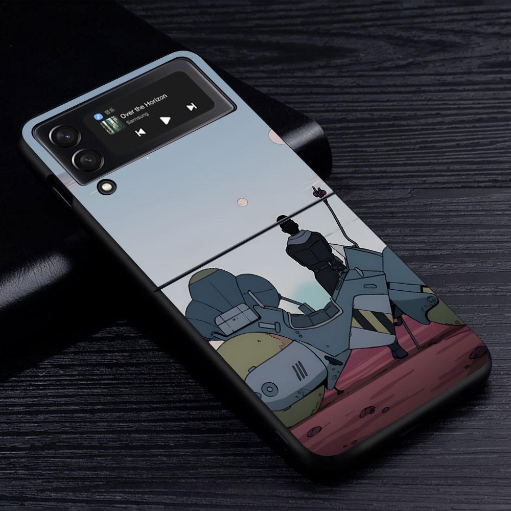 Scavengers Reign Comic Case для Samsung Galaxy Z Flip3 5G Flip4 PC Hard Phone Shell Z Flip 4 3 Black Coque Zflip3 Zflip4 Cover