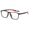 Fashion Sports Blue Light Blocking Glasses Women Square Flexible Optics Myopia Glasses Computer Gaming Eyewear Men