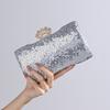 Модные вечерние сумки с пайетками для женщин, роскошные сумки через плечо, цепочка, свадебные клатчи, сумки
