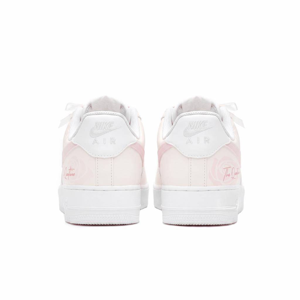 Nike Air Force 1 Rose Kiss Низкие Скейтбордические Кроссовки Женские Розовые CW2288-111(Команда1225-)