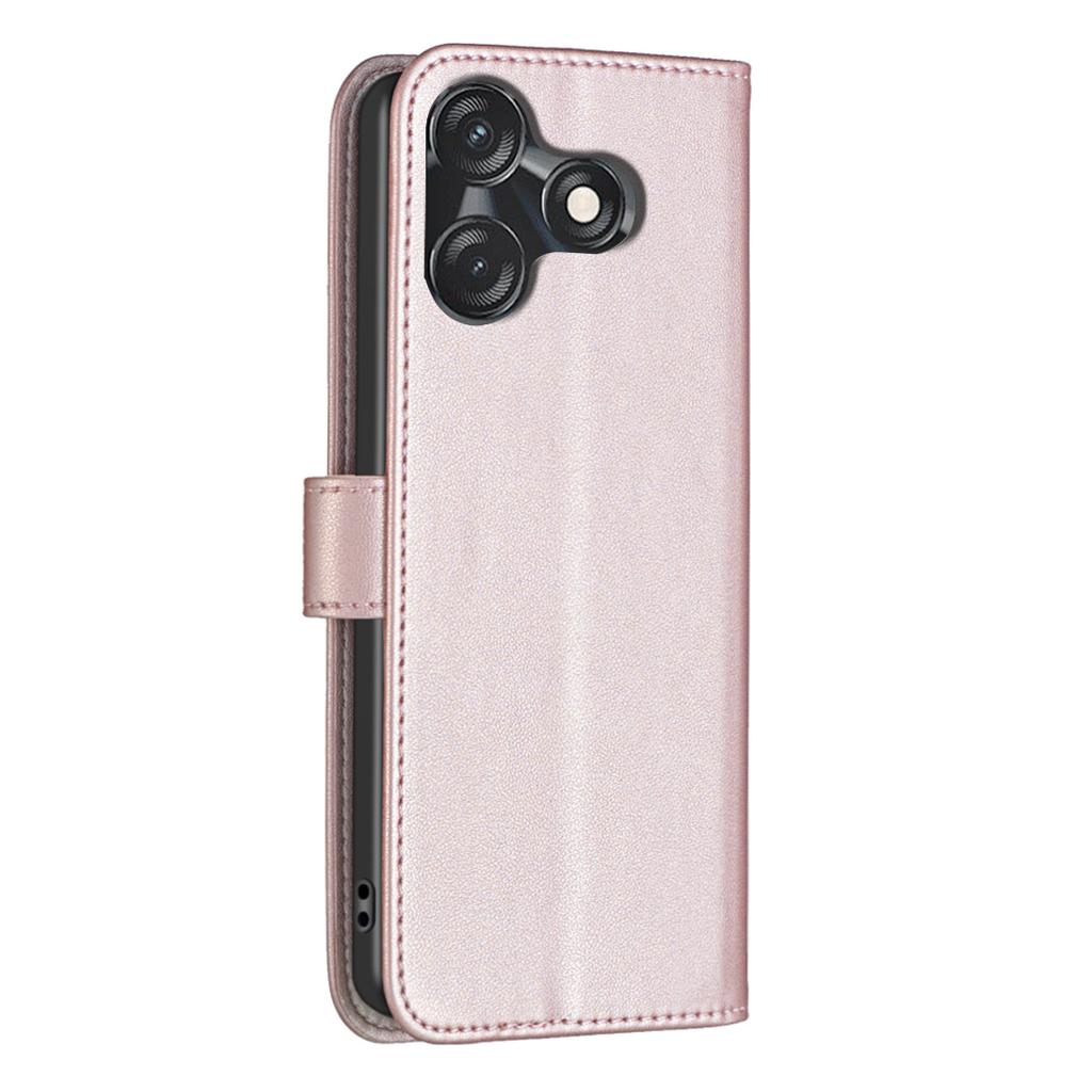 Solid Color Pattern PU Leather Card Slots Wallet Phone Case for Infinix Note 40 5G,GT 20 Pro,Note 40 Pro 4G,Note 40 Pro,Smart 8,Hot 40i,Hot 30...