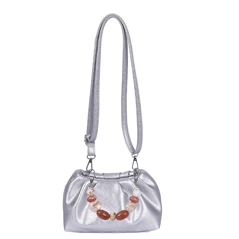 Shape Handbag Women Summer Minimalist Pu Material Small Shoulder Bag For Casual Use