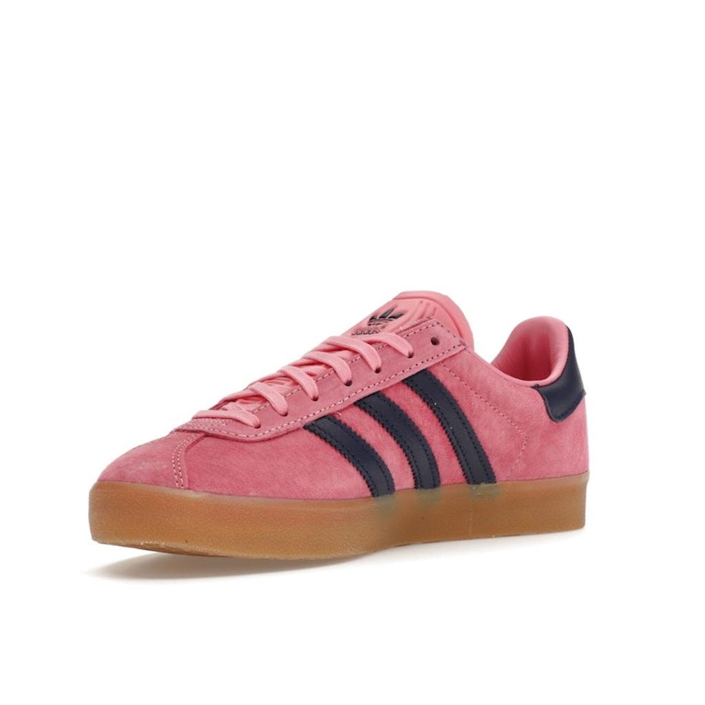 Adidas Gazelle 85 Bliss Pink Dark Blue Мужские кроссовки Bliss-Pink-F22 Золото-Металлик ID0846