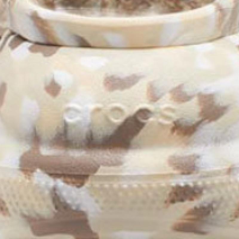 Crocs Сандалии Common Crush Marble Bone 208235 2y3