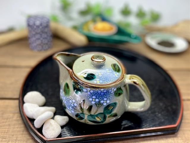 Кутани Крупночашечковая гортензия Blue Blue [Чайник/Чайник] и [Задняя фотография]