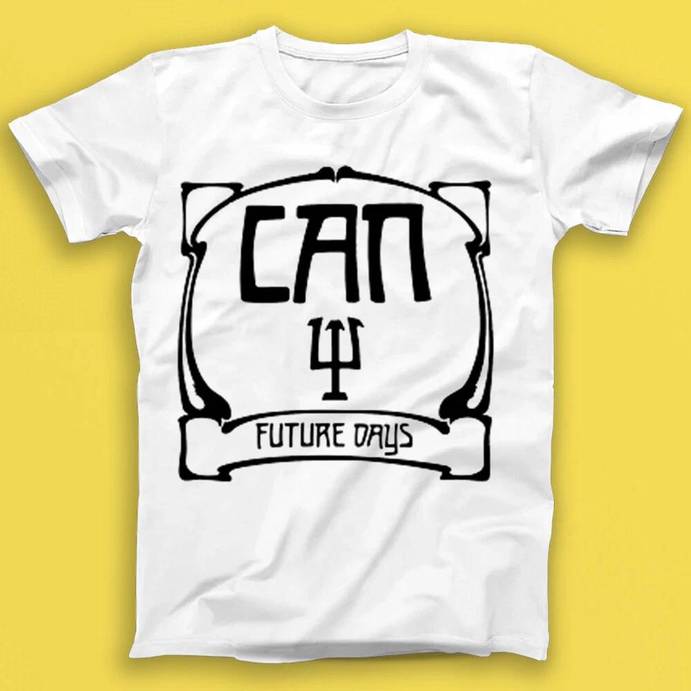 Can Future Days Пост-панк рок-музыка Подарочная футболка 1683