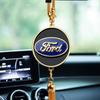 For Ford Focus Fiesta Mondeo Kuga Mustang Fusion Ranger Edge Car Rearview Mirror Hanging Pendant Ornament Gift Decor Accessories