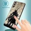 Чехол для смартфона в японском стиле самурая для Samsung Galaxy S21 Ultra S20 Fe S10 Plus S9 S10e S10lite, мягкие чехлы