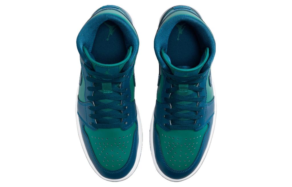 Jordan 1 Средний бирюзовый Французский синий Женский BQ6472-301