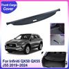Car Trunk Cargo Cover for Infiniti QX50 QX55 J55 2019~2024 Rear Luggage Partition Board Privacy Shielding Shade Blind Accessorie