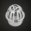 304 Stainless Steel Gutter Guard Filter Round Shape Downspout Strainer Drain Cover  Bathroom