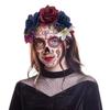 Day of the Dead Mexican Flower Crown Halloween Mexican Hair Accessories  for Women