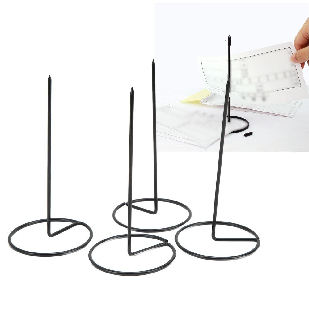 4Pcs 14cm Long Receipt Stabber Stable Ticket Holder Restaurant Ticket Stabber Receipt Storage