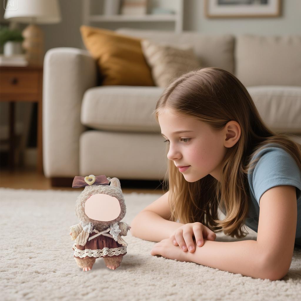 Милая мультяшная кукольная одежда - 17 см Милая кукольная одежда Аксессуары для кукол