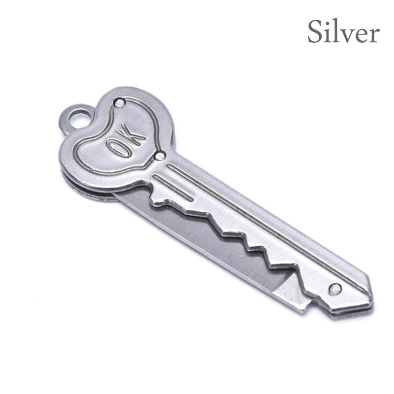 1 шт. брелок складной карманный нож мини-брелок для ключей из нержавеющей стали