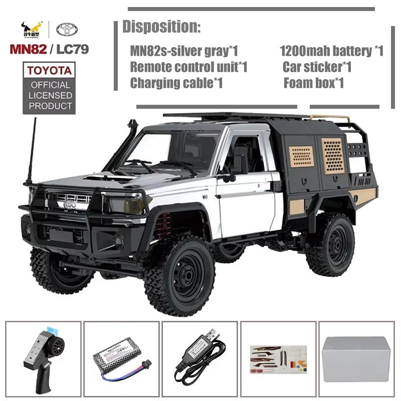 BAYH7 BAYG3 MN82 MN82 Pro Внедорожник-скалолаз на радиоуправлении 1:12 Полный масштаб 4WD Для Toyota LC79 Симуляция RC Модель Игрушка RC Машина