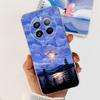 Чехол для Realme 12 Pro Plus Новый Модный Расписной Чехол Прозрачный Силиконовый Мягкий ТПУ Чехол для Телефона Для Realme 12 Plus Realme12 Pro + Корпус