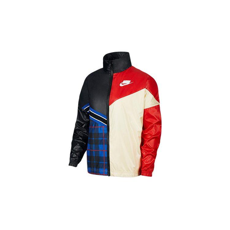 Nike Куртки Женские Пэчворк Воротник-стойка Умеренный Другое BV4738-010