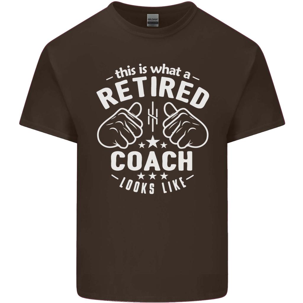This Is What a Retired Coach Looks Like Unisexs Light Cotton TShirt