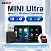 CarlinKit Mini Ultra Беспроводной адаптер CarPlay Двойной режим Проводной в Беспроводной Android Auto Коробка USB-донгл WiFi Бесшовное подключение