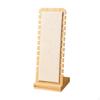 Elegant Bamboo Jewelry Stand for Necklace Organization